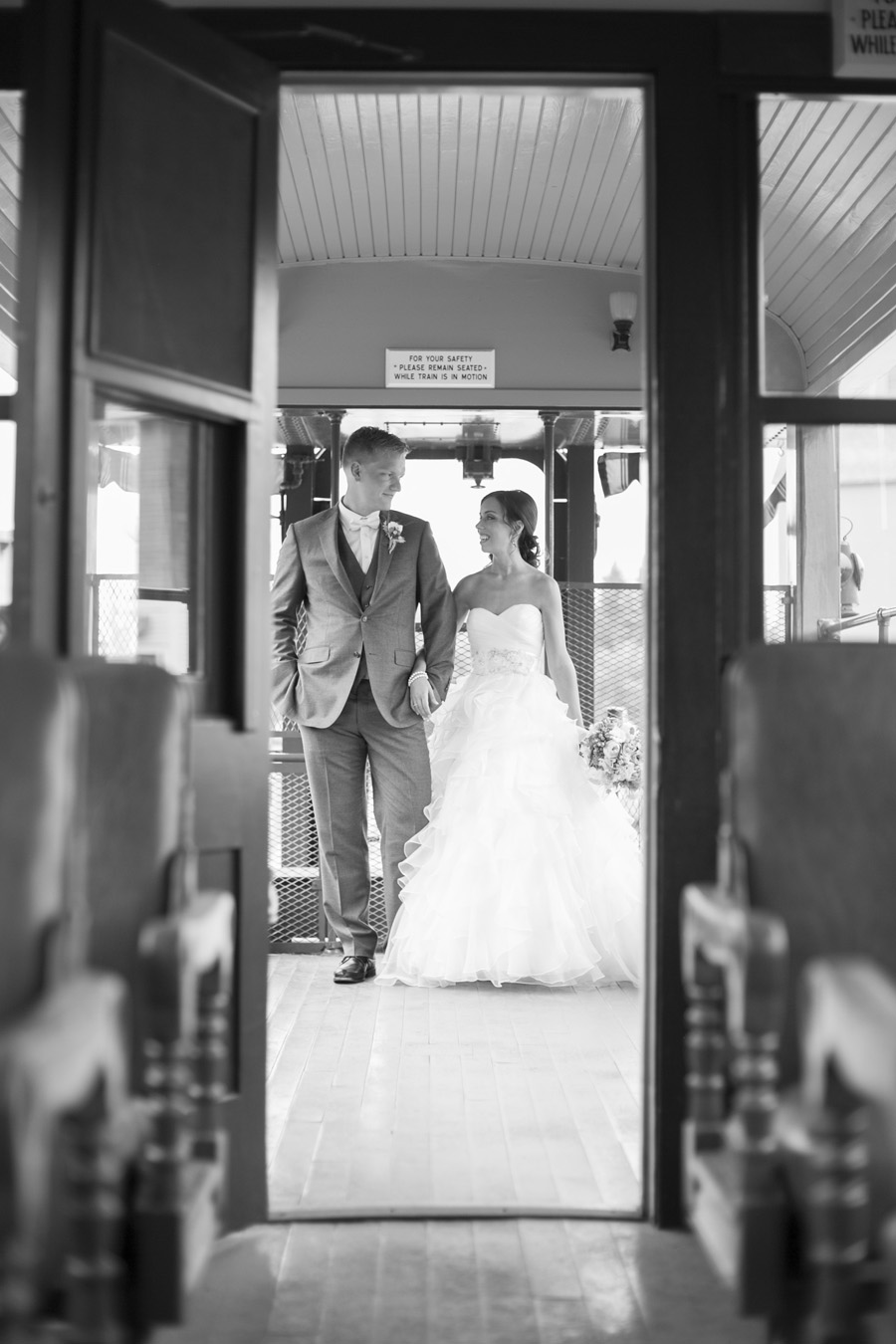 sara & david married! {Calgary, Heritage Park wedding photographer