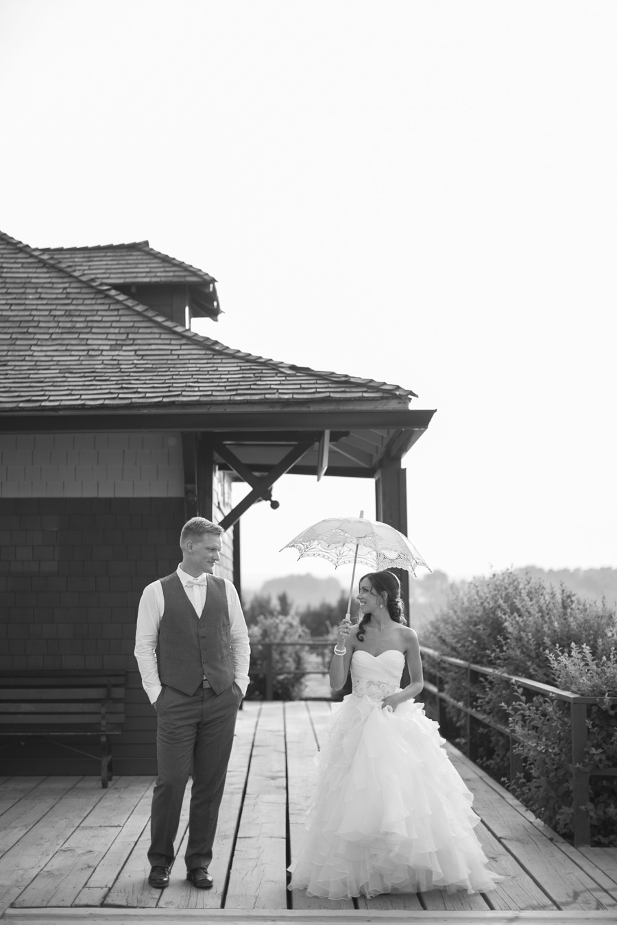 sara & david married! {Calgary, Heritage Park wedding photographer