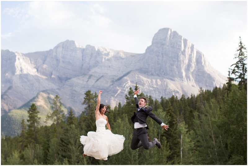Angela & Jon {married!} – A Canmore Nordic Centre Wedding