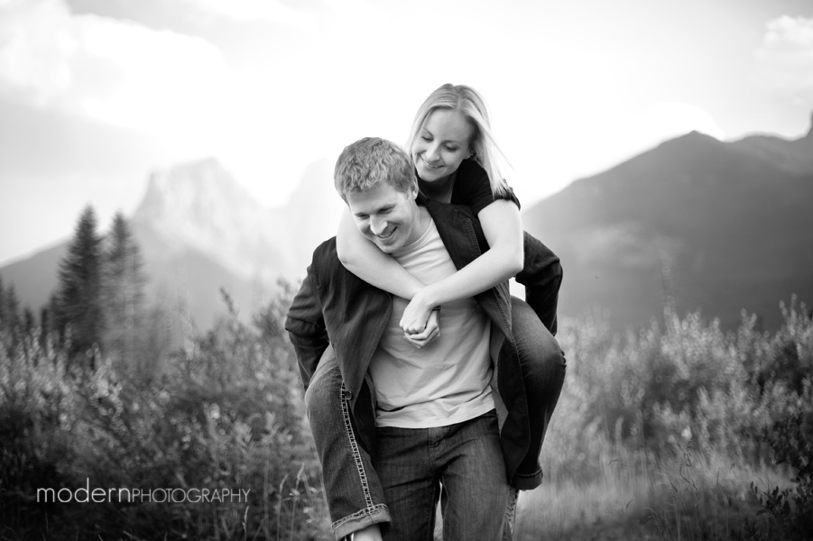 Erin & Colin -Engaged! {Canmore engagement and wedding photographer}