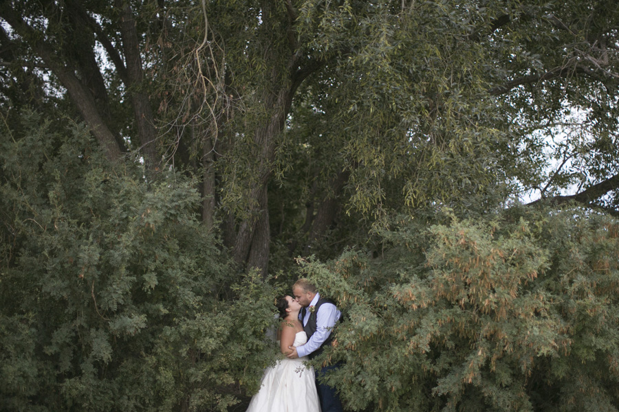 Carly & Kirby -married! {Calgary rustic farm wedding photographer}