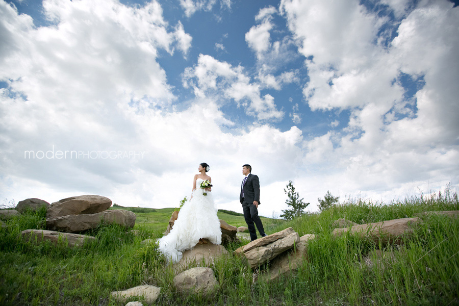 Helen & Ross -Married! {Canmore, Calgary wedding photographer}