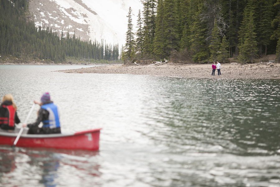 Anessa&Steven -engaged! {Moraine Lake, Lake Louise Wedding Photographer}