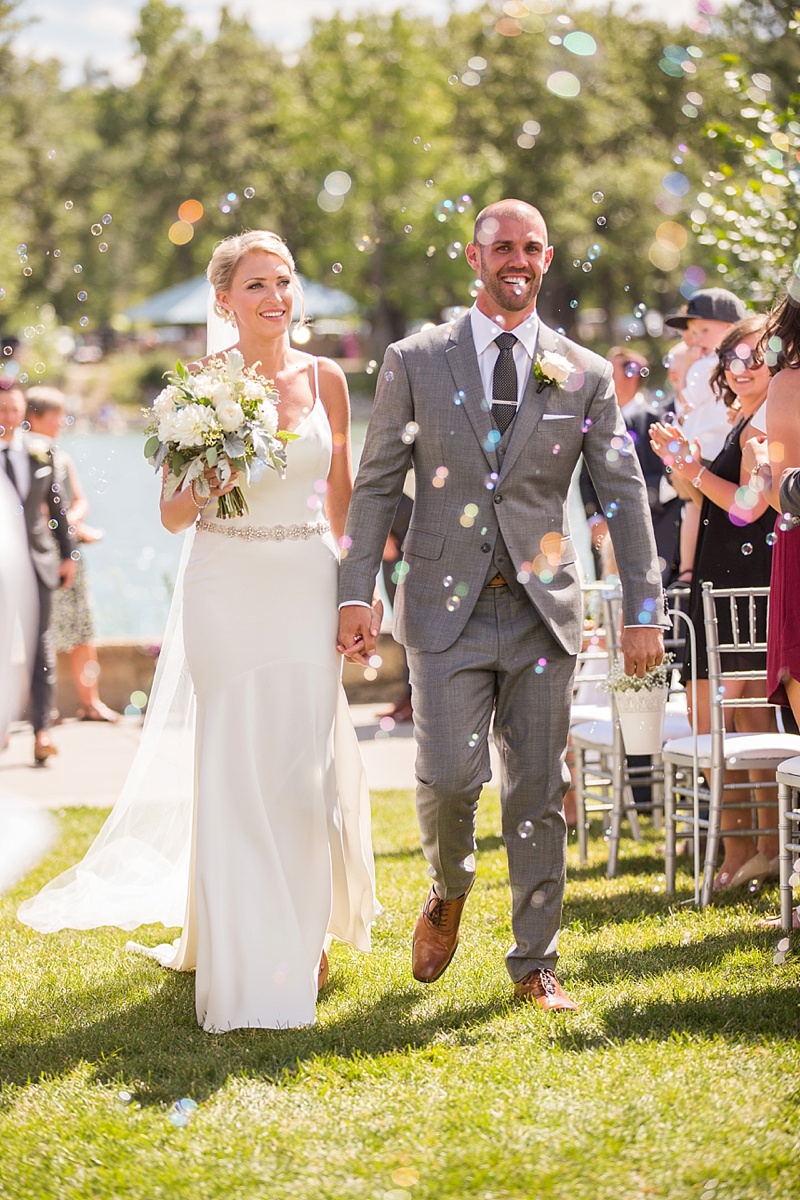 Morgan & Kellen | Calgary Baker Park Wedding