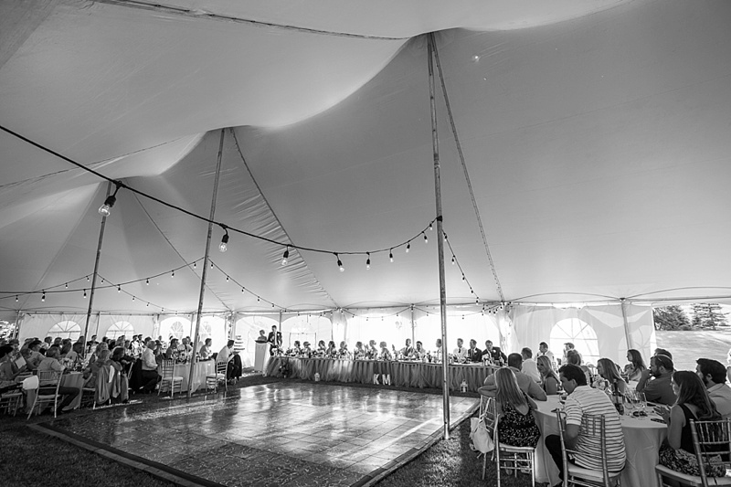 calgary tent wedding