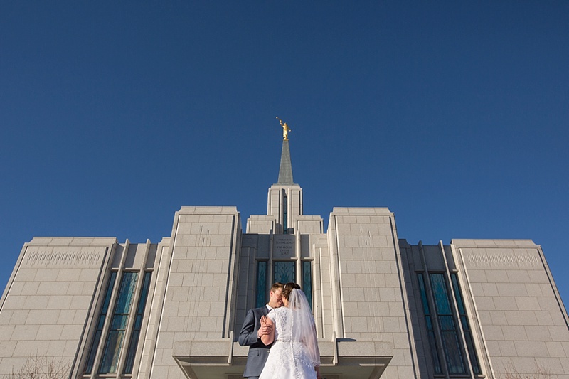 Keishja & Brandon | Calgary LDS Mormon Temple Wedding