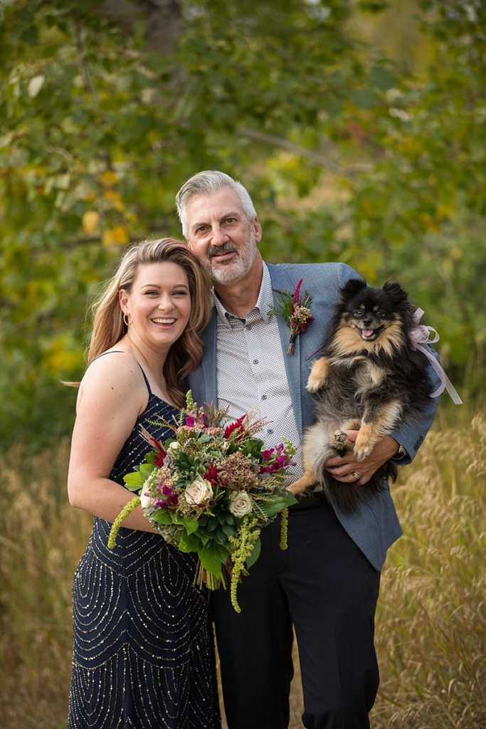 wedding dog