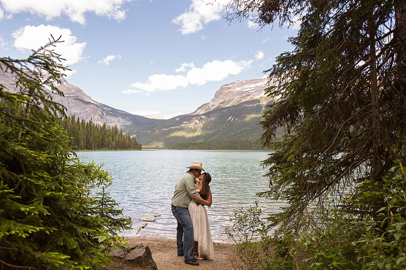 Shannon & Rick | An Emerald Lake Elopement