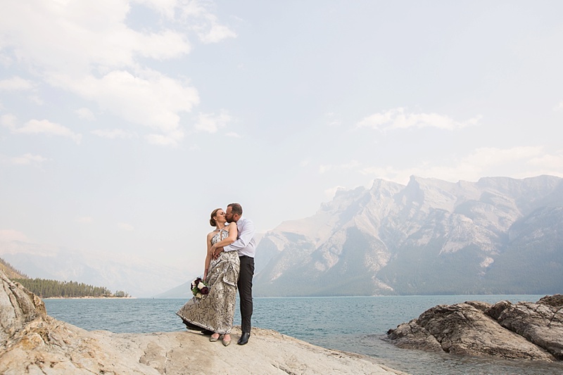 Jill & Troy | Vermillion Lakes Banff Elopement
